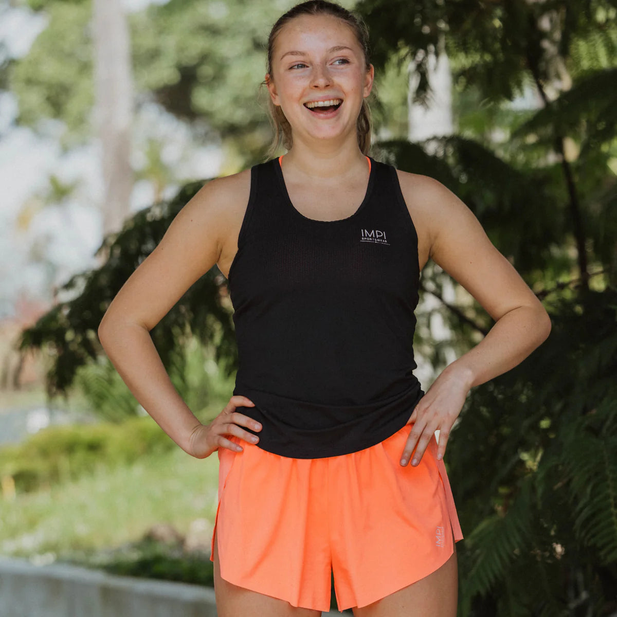 IMPI Glide Short - Neon Coral