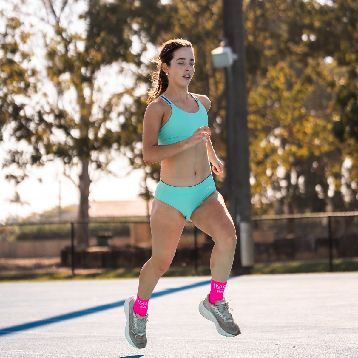 mint running crop