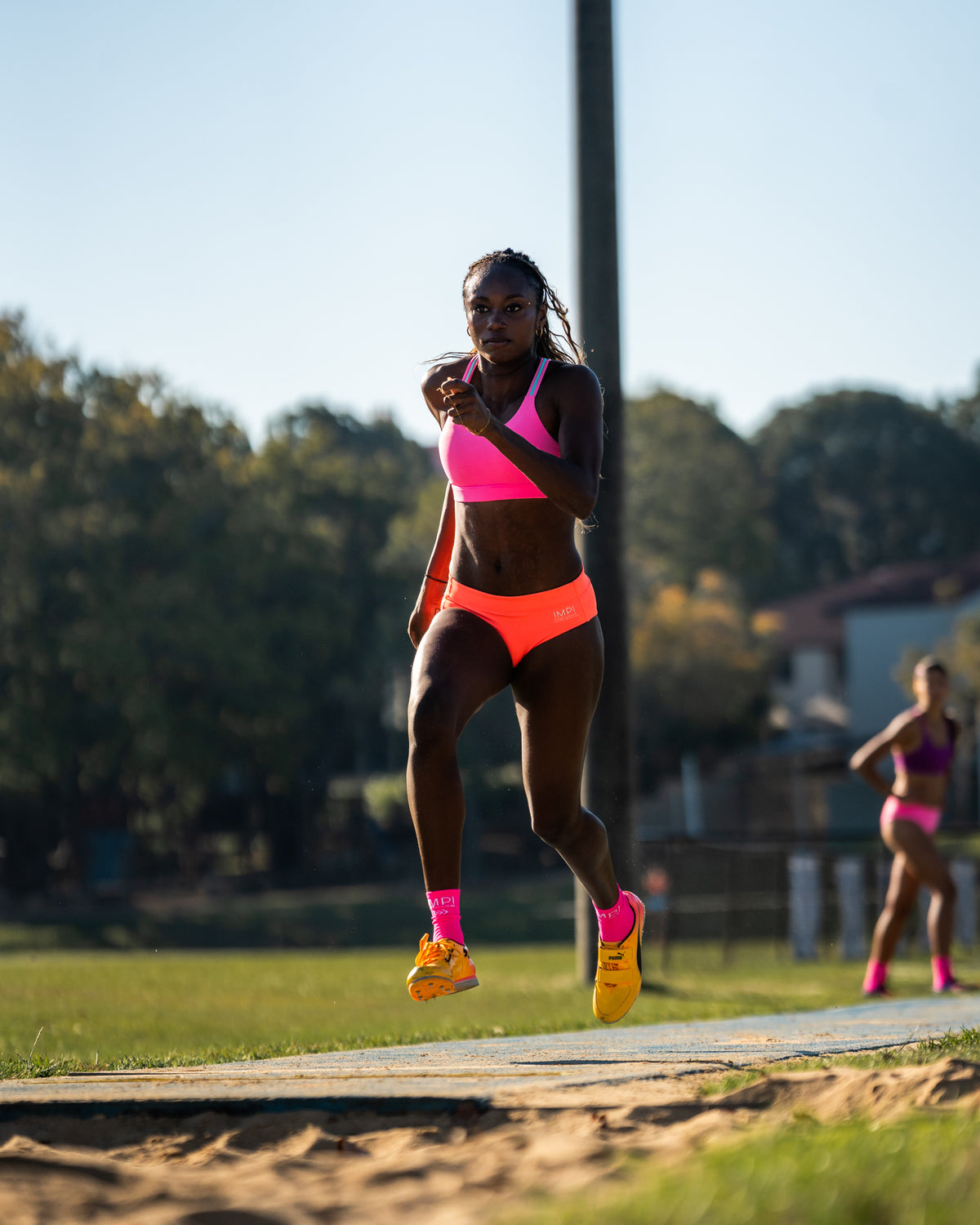 IMPI Racing Briefs - Neon Coral