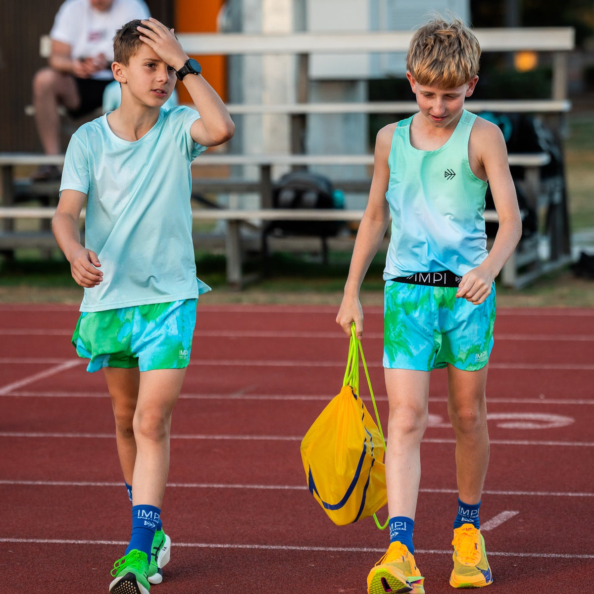boys mint running singlet