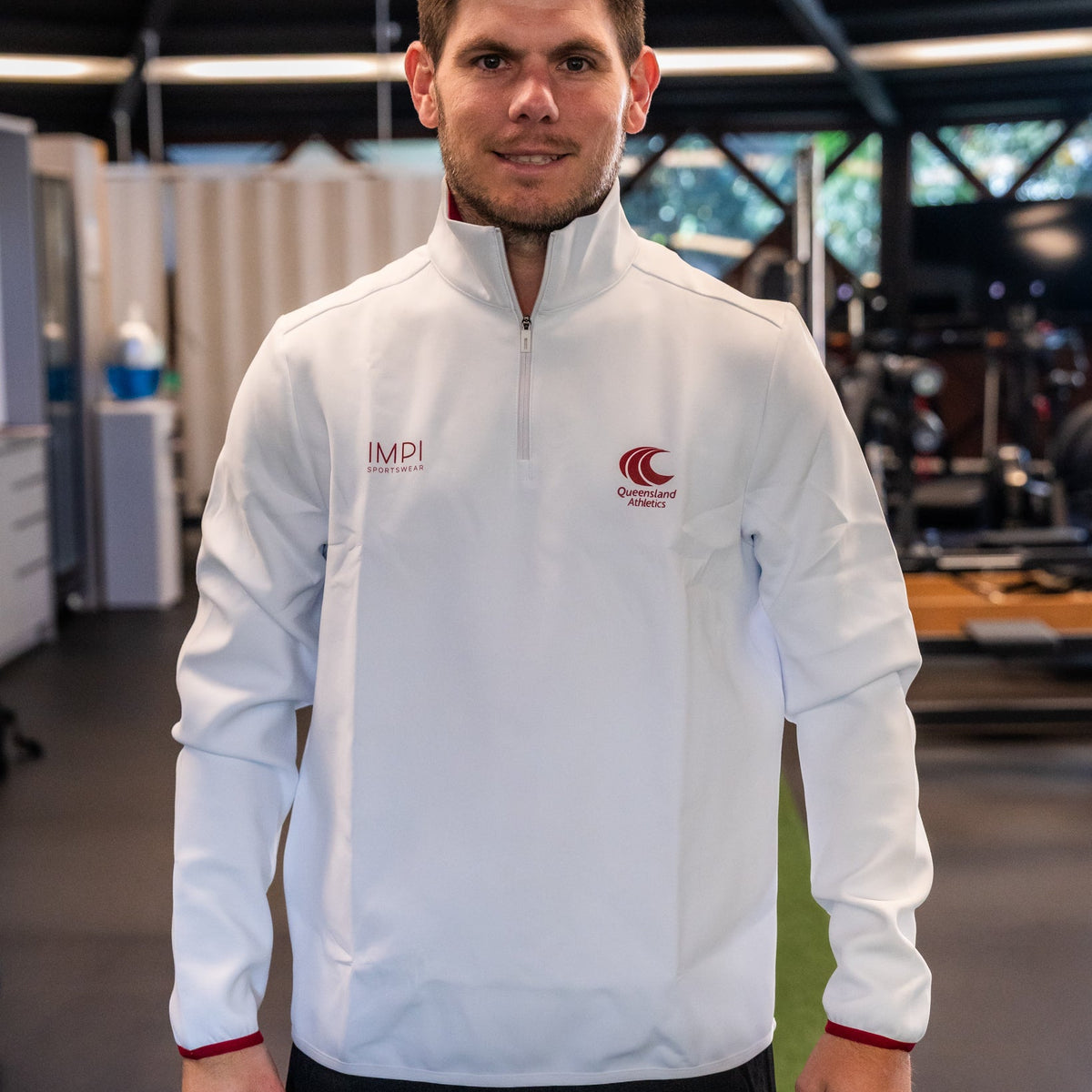 long sleeve warm up top