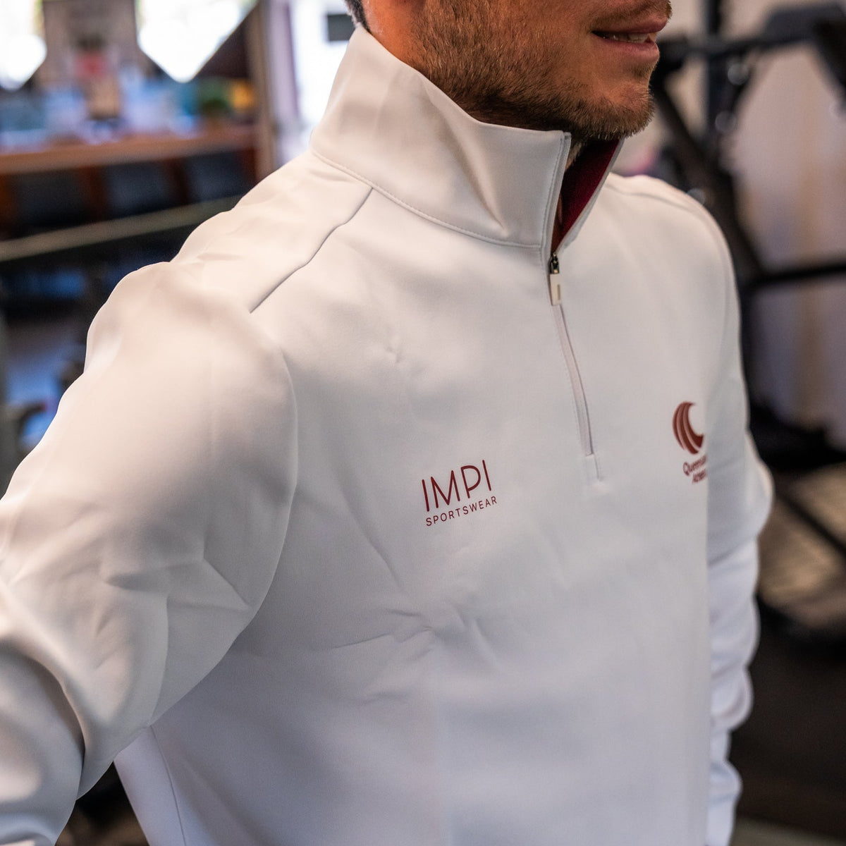 long sleeve warm up top