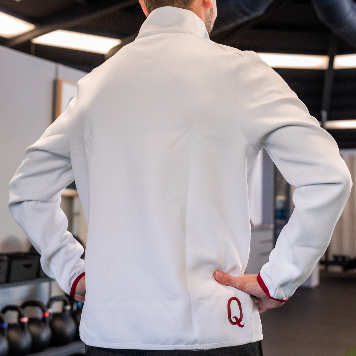 long sleeve warm up top