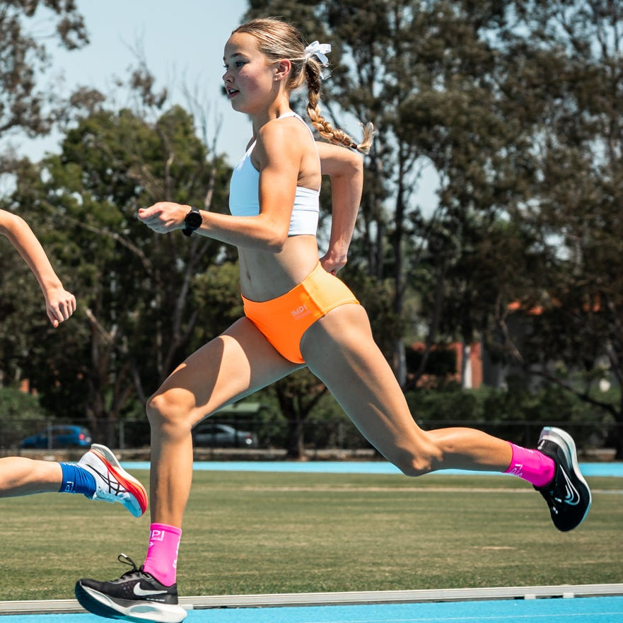 ladies orange racing briefs