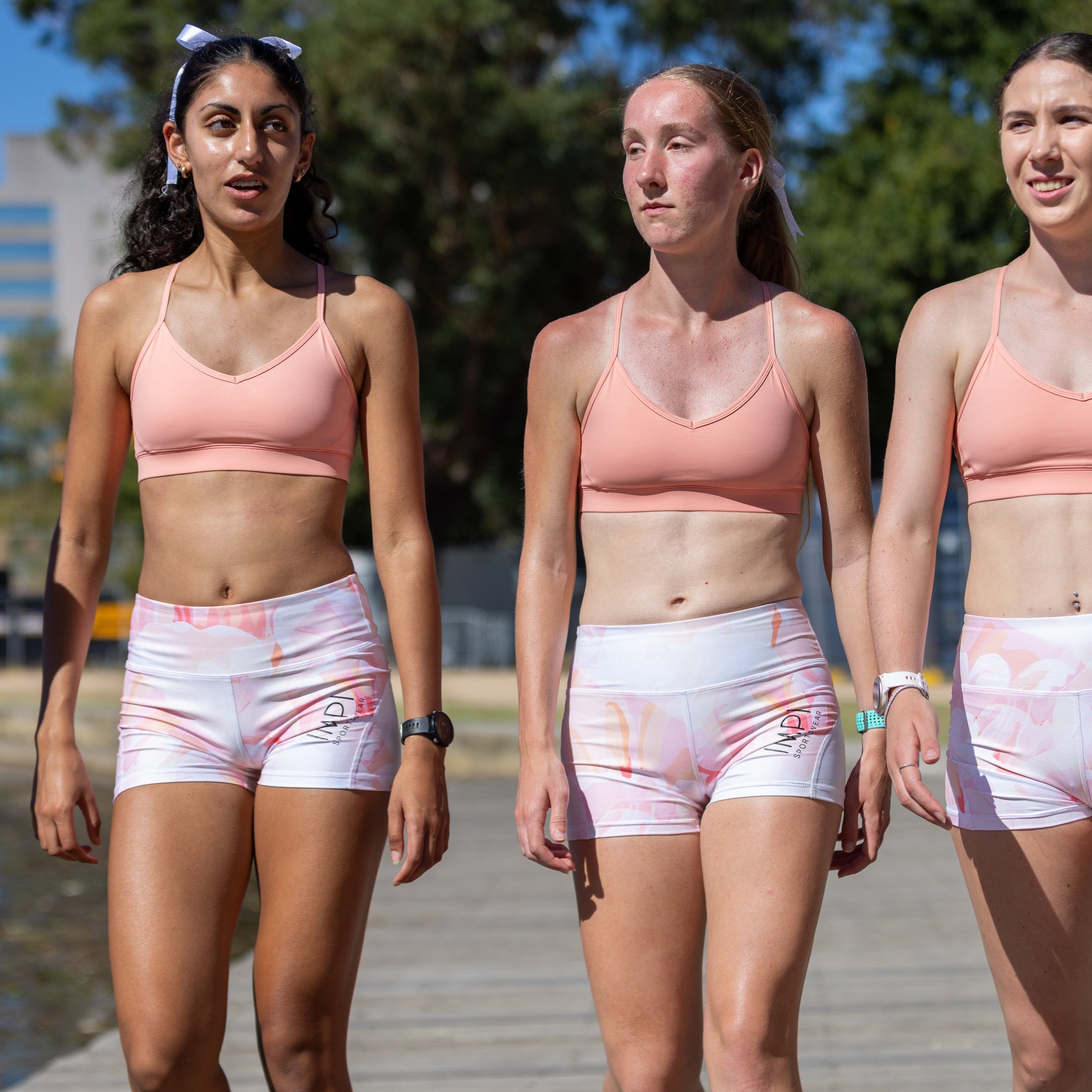 teen running shorts