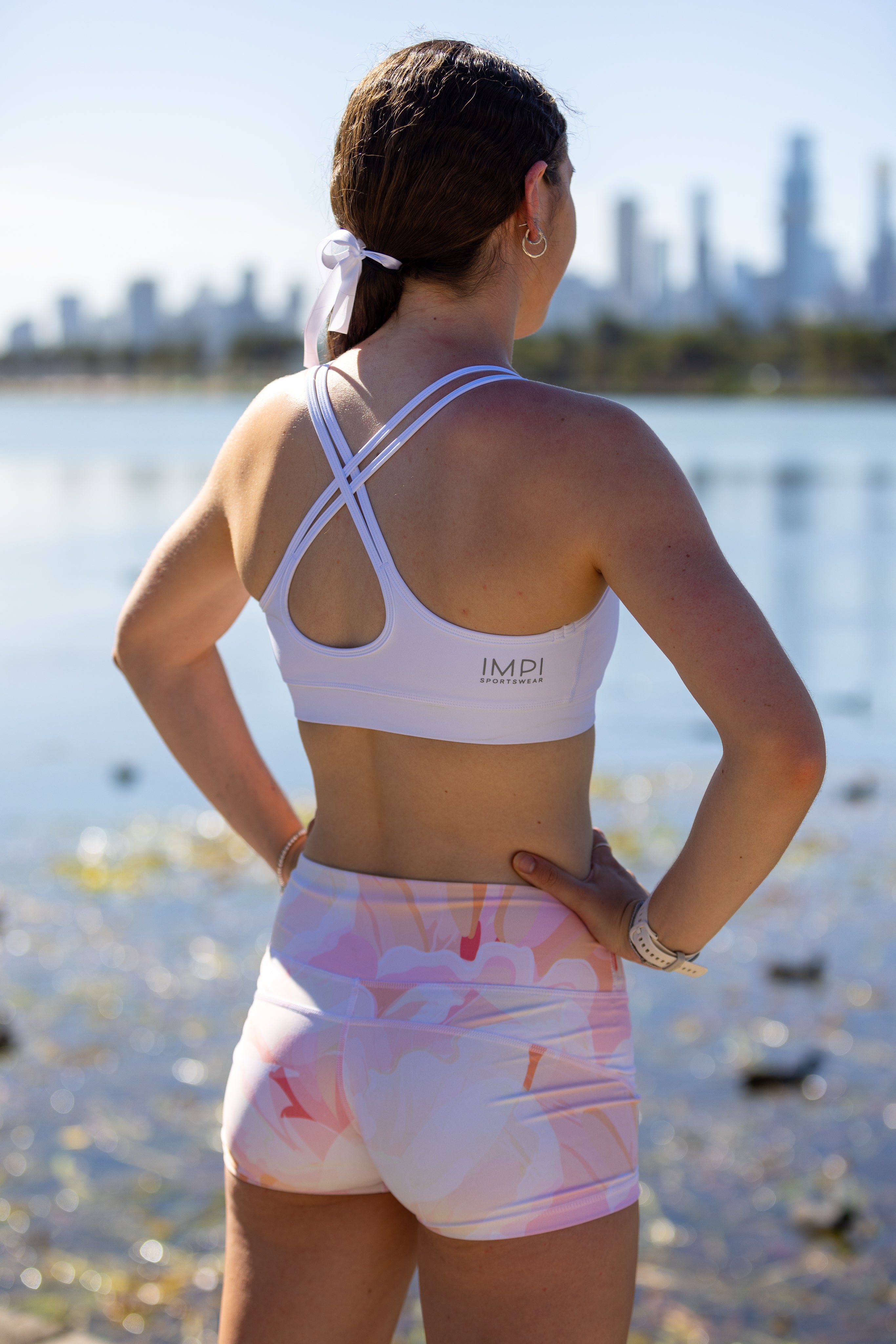 IMPI High Waist Running Short -Dawn