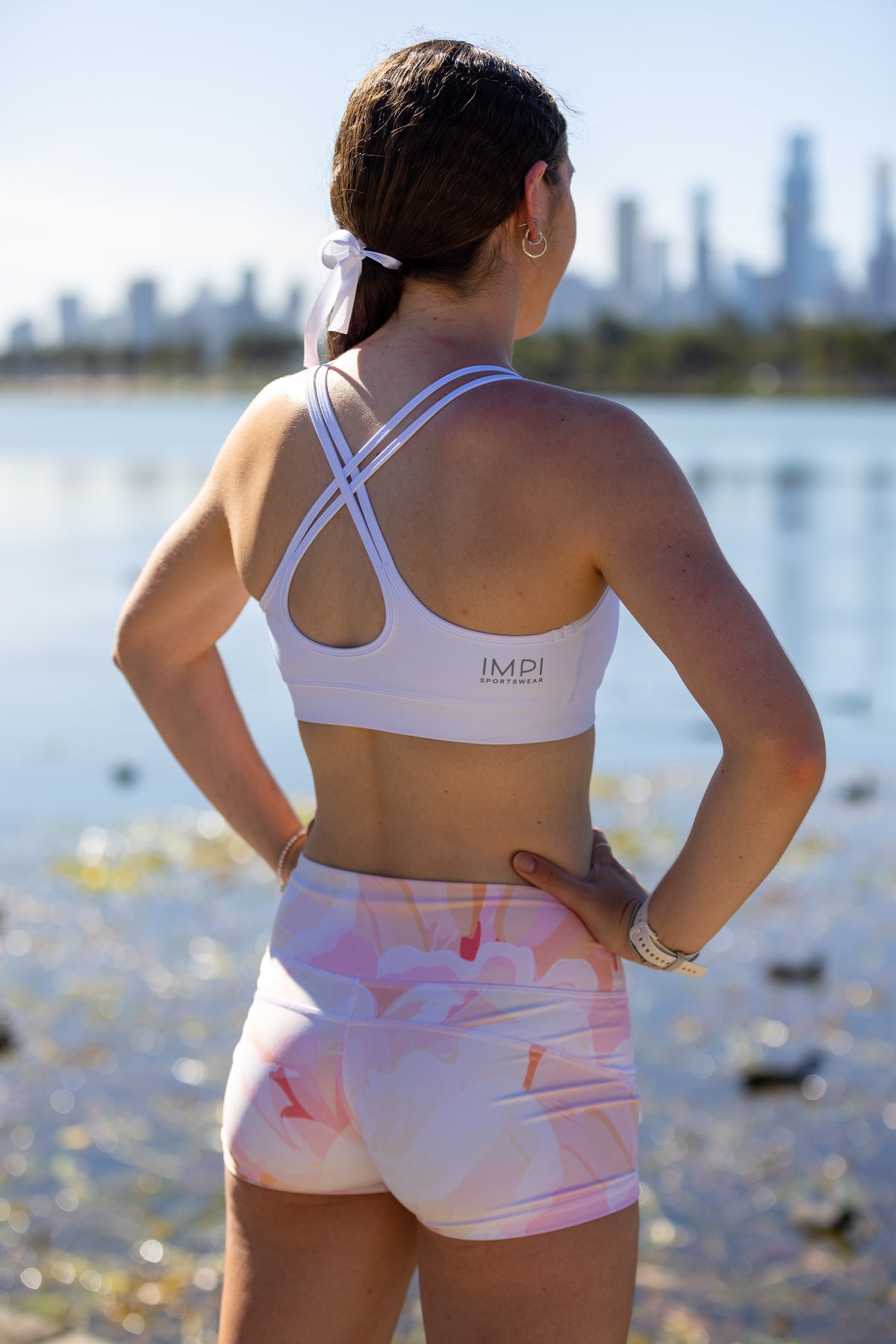 IMPI High Waist Running Short -Dawn