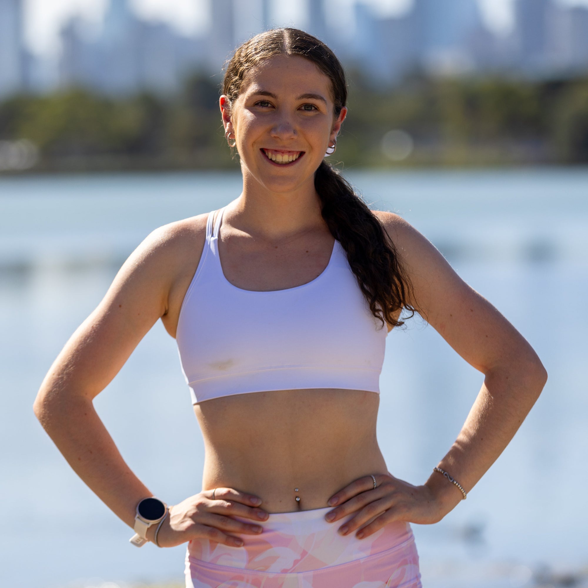 white running crop
