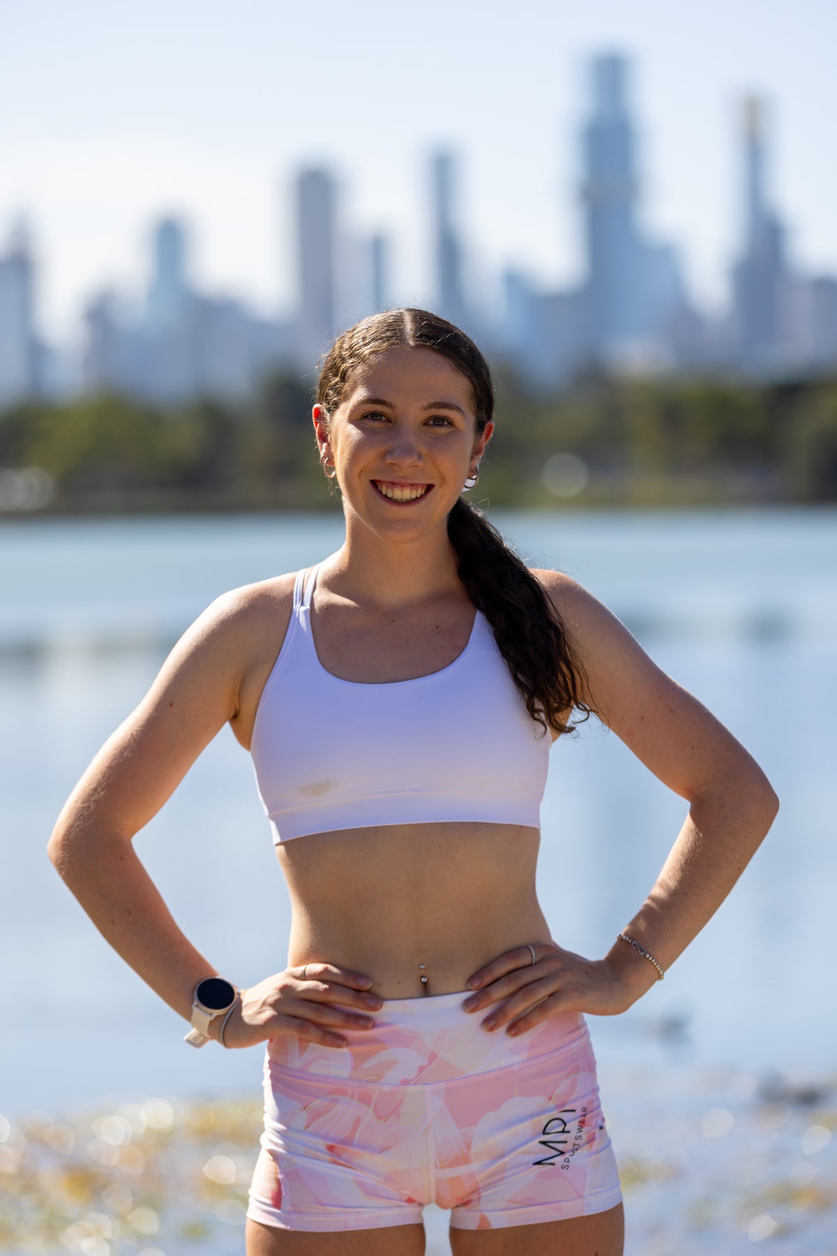 IMPI High Waist Running Short -Dawn