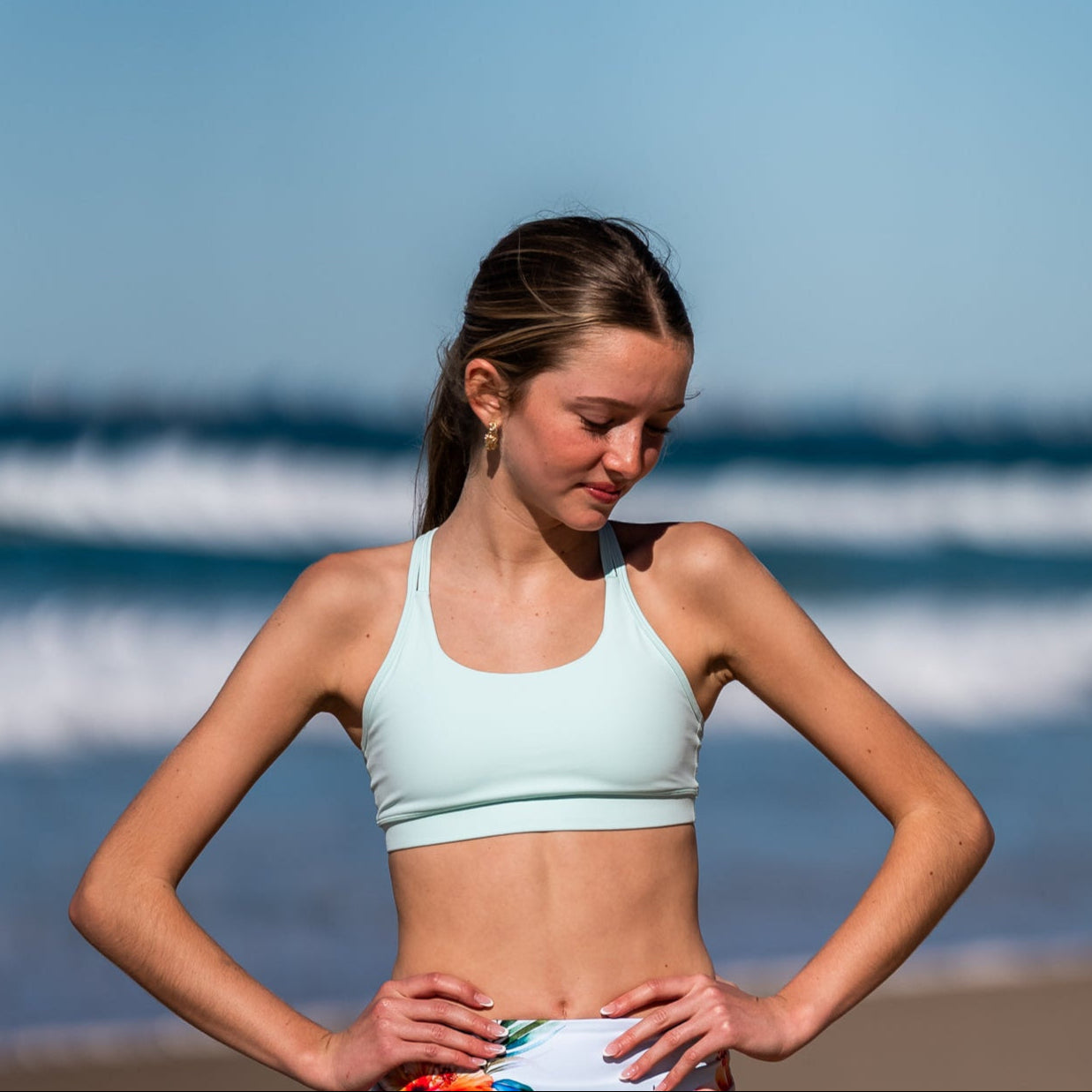 girls running top