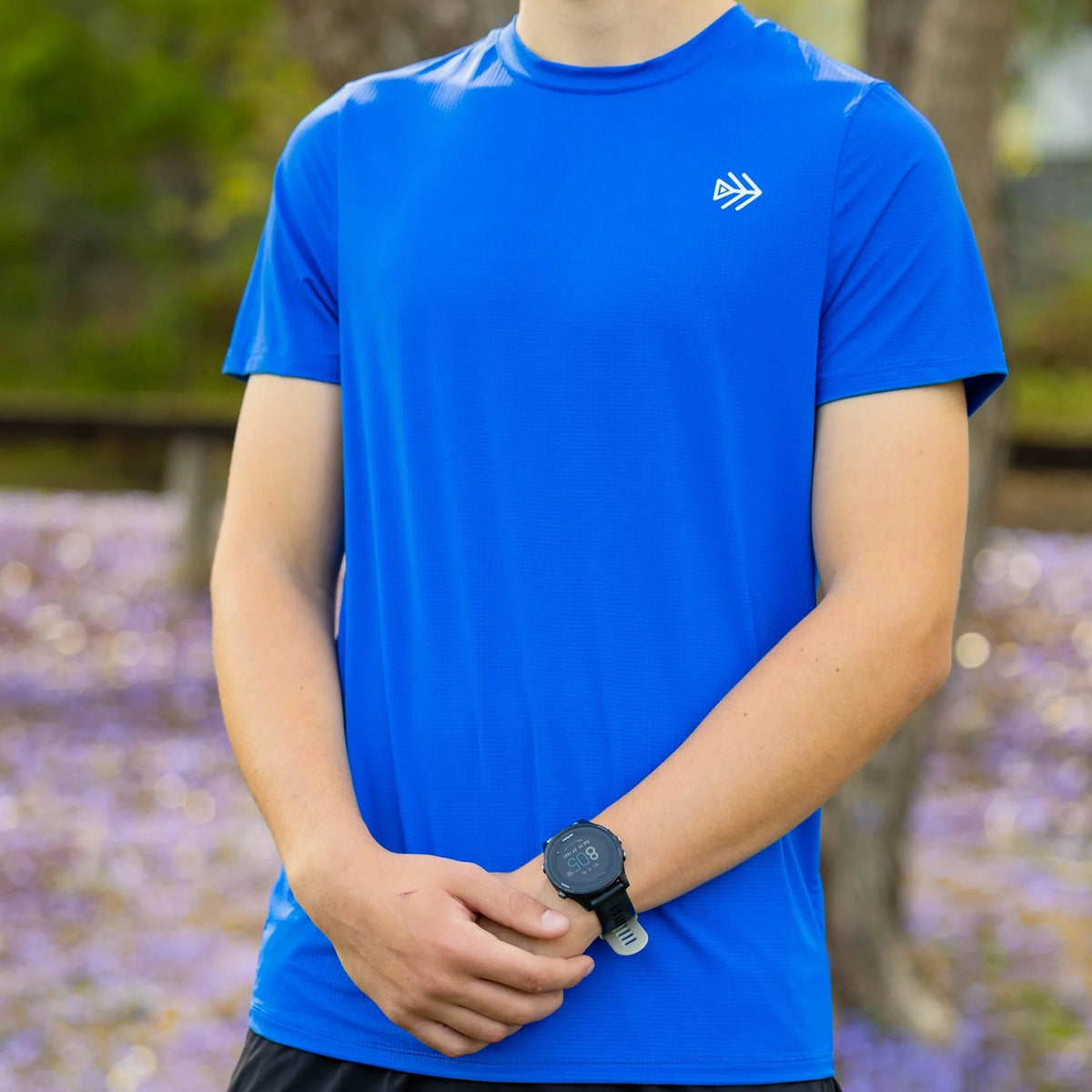IMPI Unisex Running Tee - Electric Blue