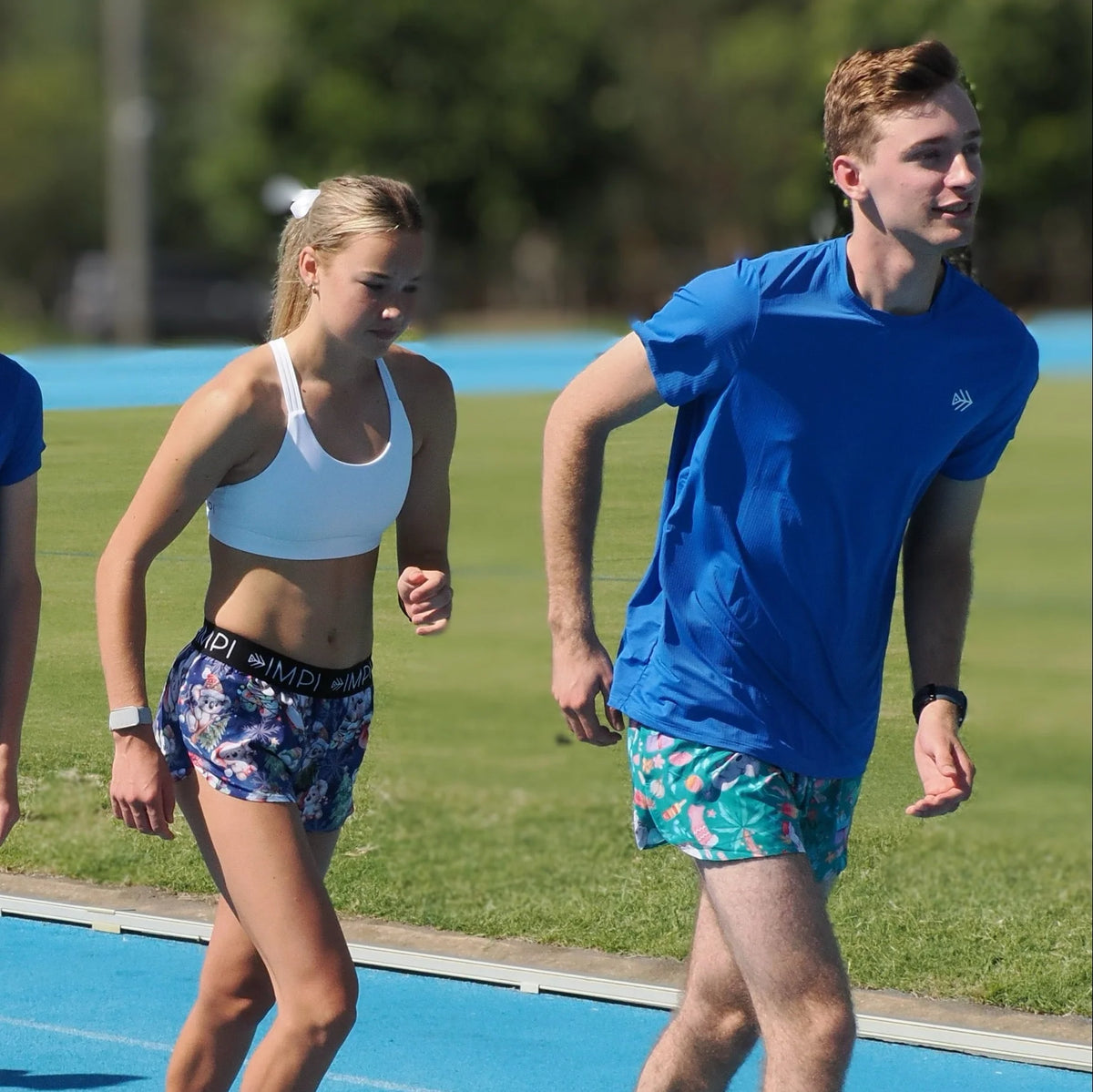 IMPI Boys Splittie Running Short - Xmas Fun