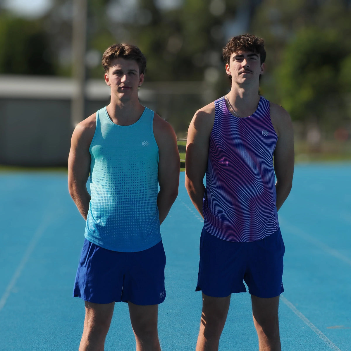 IMPI Boys Running Short - Cobalt