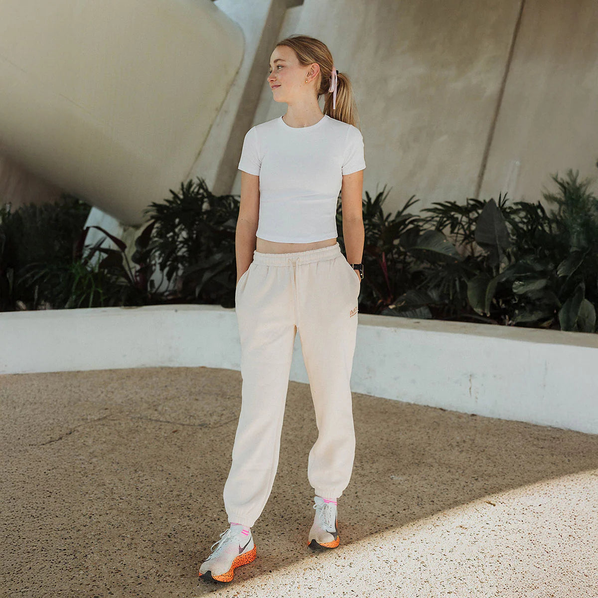 IMPI Fitted Cotton Tee — White