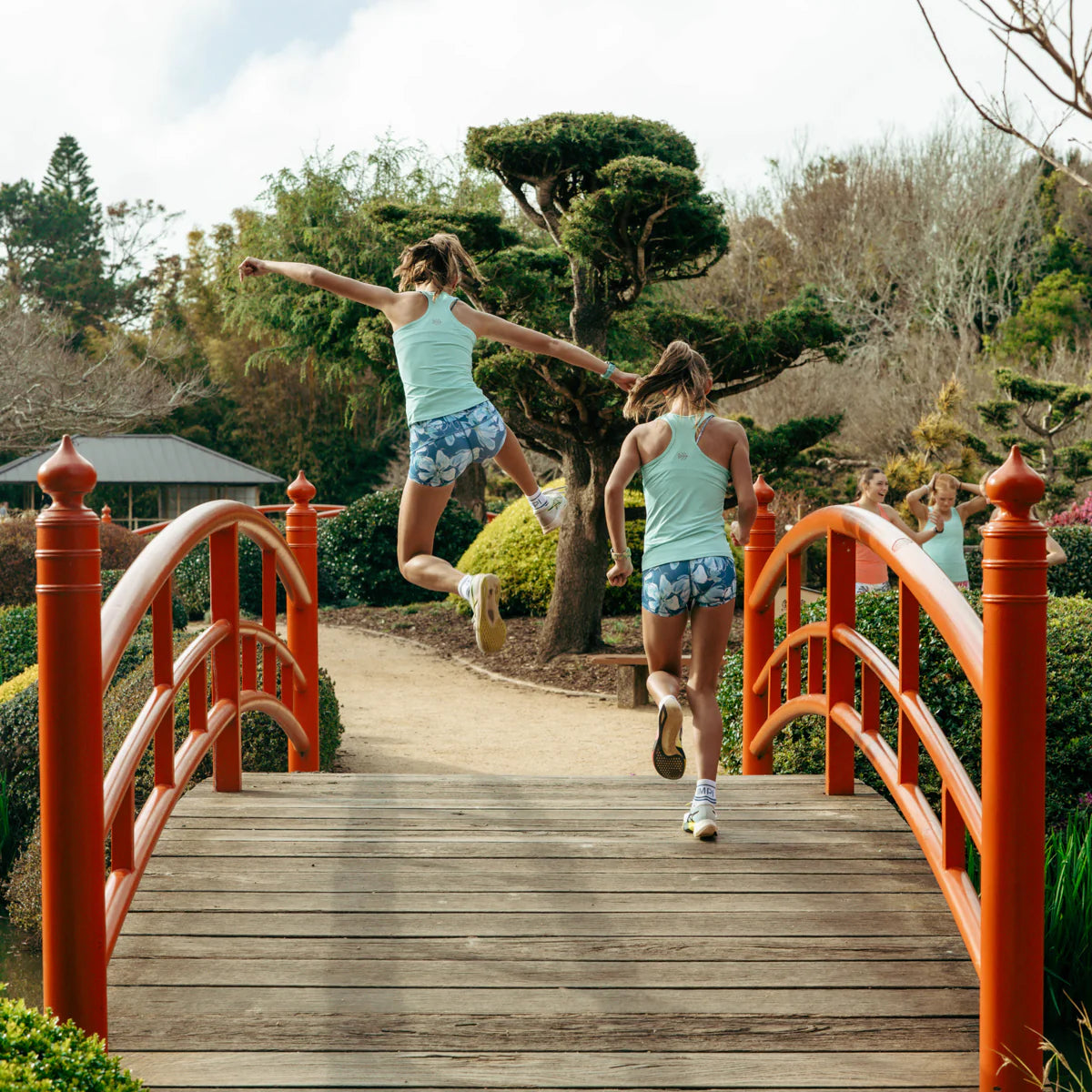 girls bike shorts blue