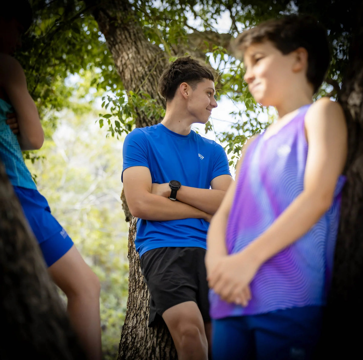 IMPI Unisex Running Tee - Electric Blue