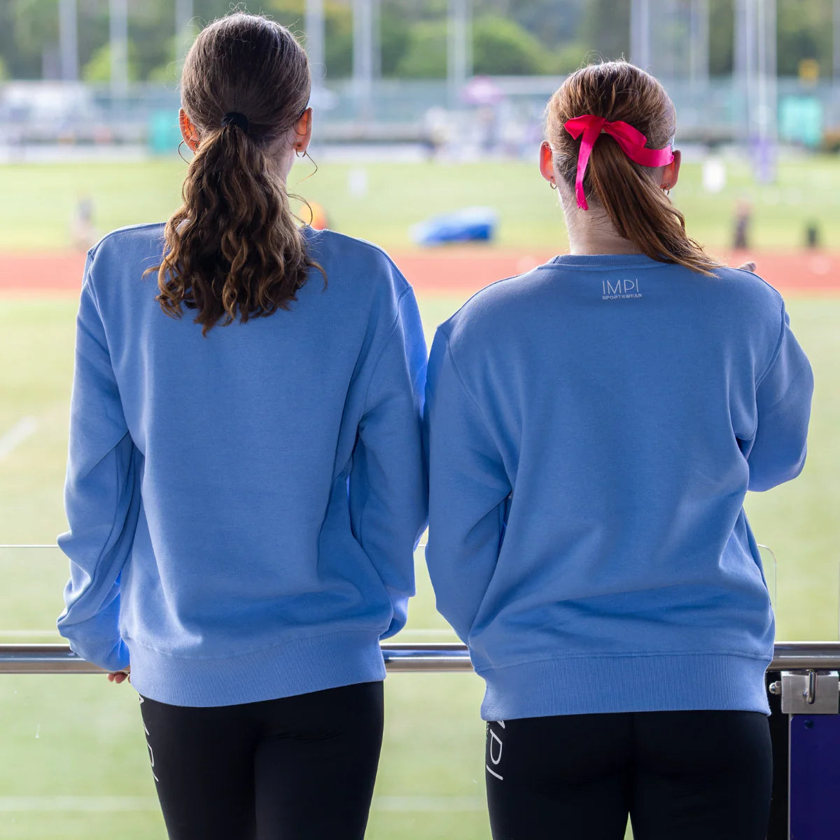 IMPI Embossed CrewFleece - Cornflower