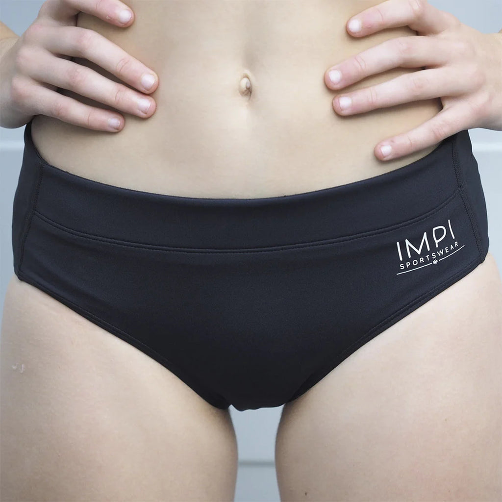 IMPI Racing Briefs Front Logo Only - Black