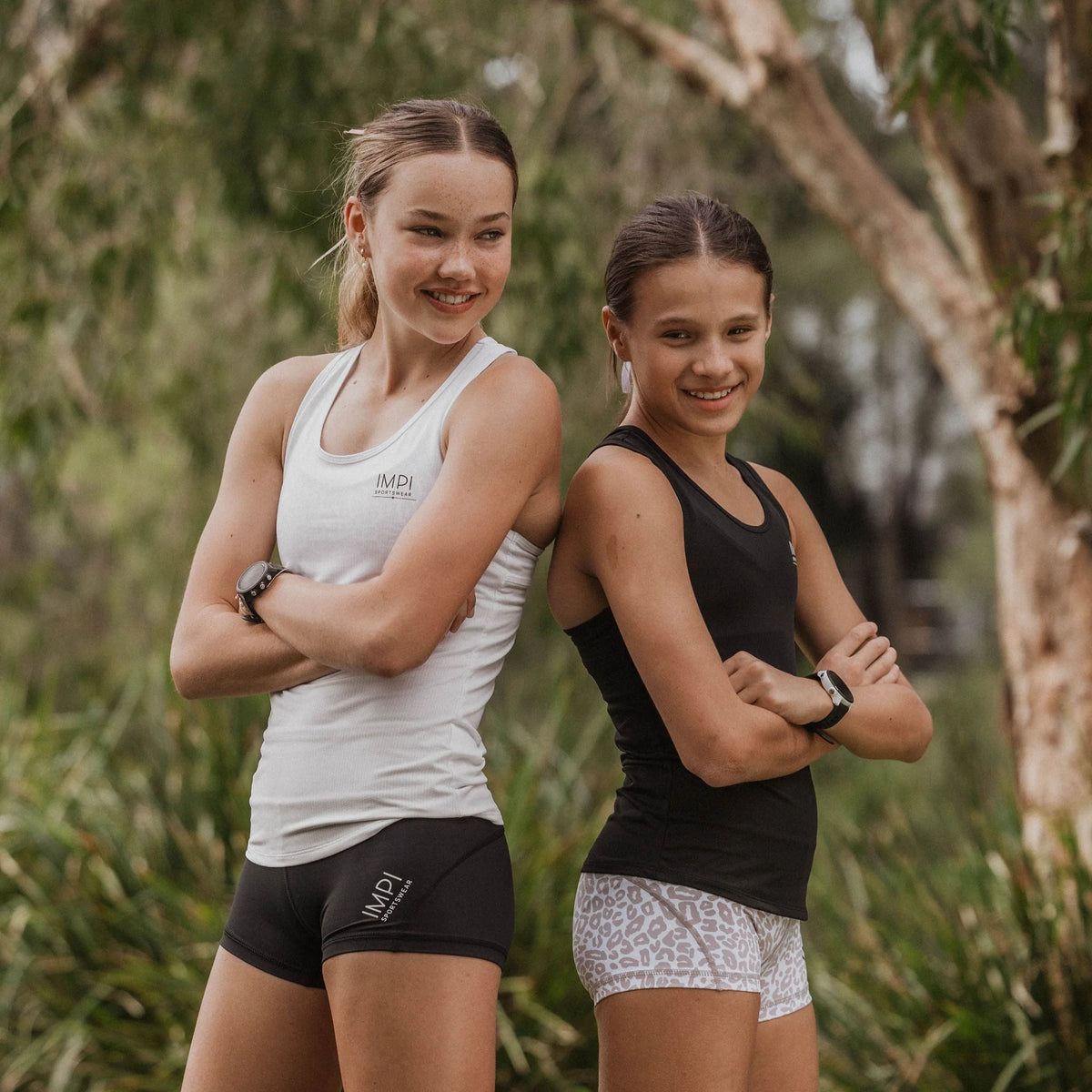 IMPI Fitted Running Singlet -  Black