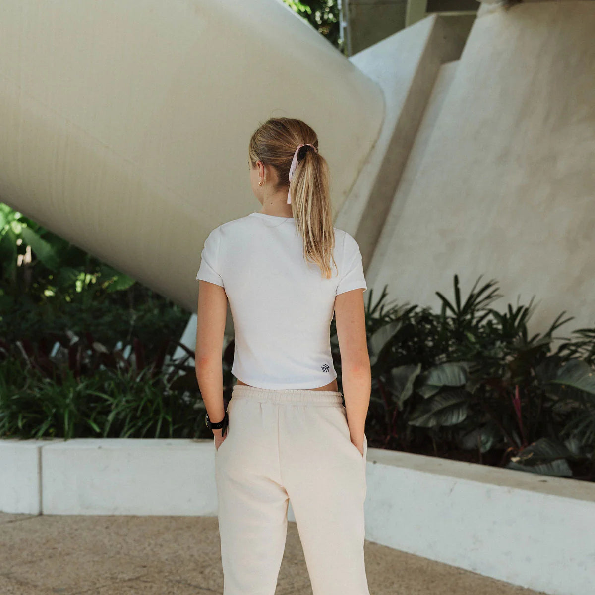 IMPI Fitted Cotton Tee — White