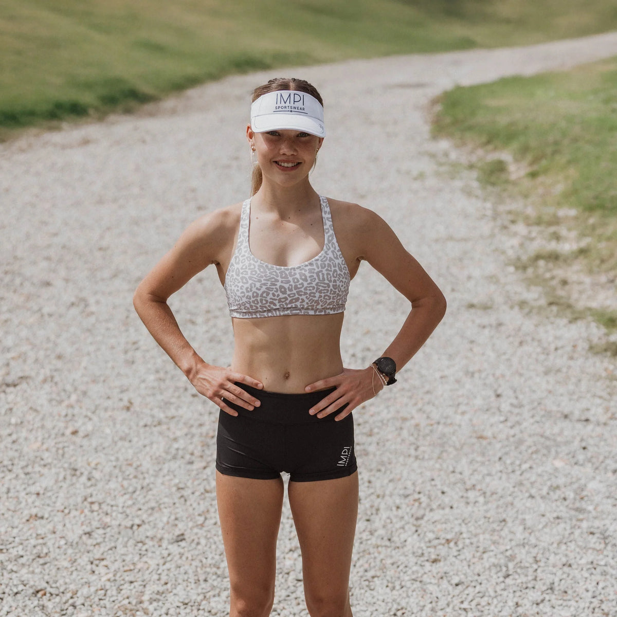 IMPI High Waist Bike Shorts - Black