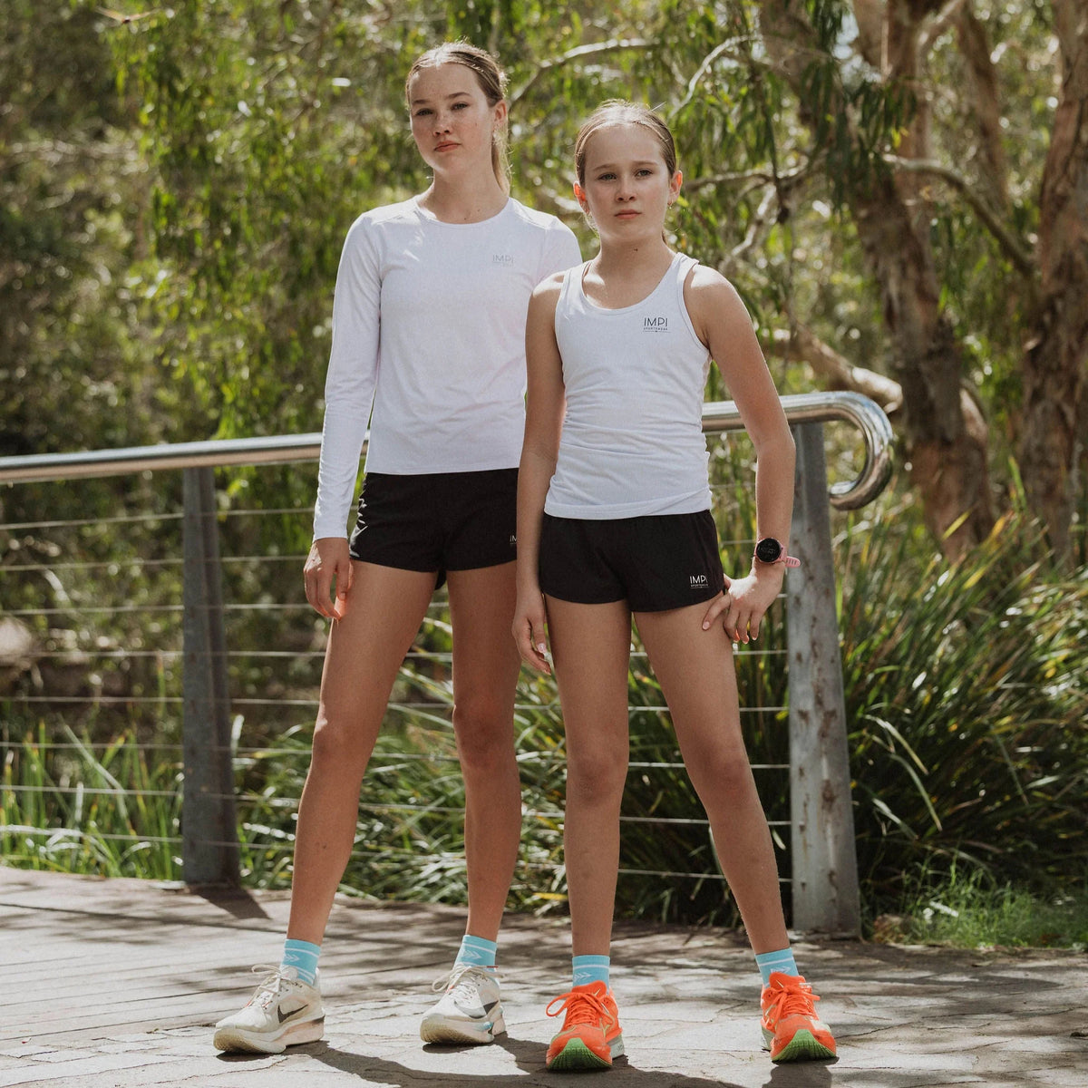 IMPI Long Sleeve Running Tee - White