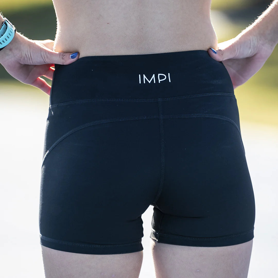 girls black bike shorts