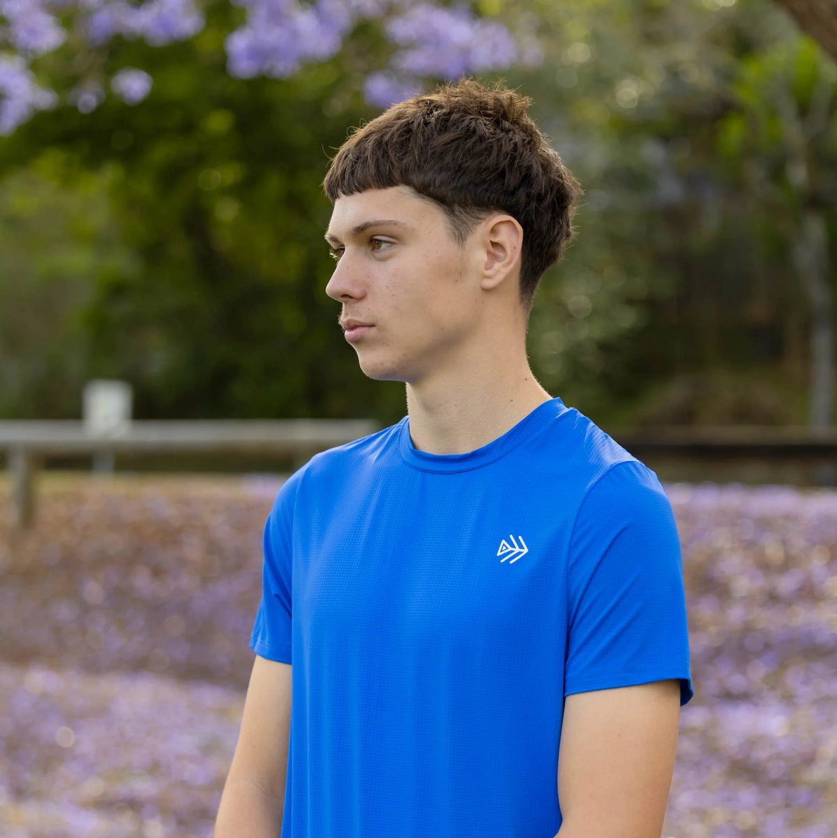 IMPI Unisex Running Tee - Electric Blue