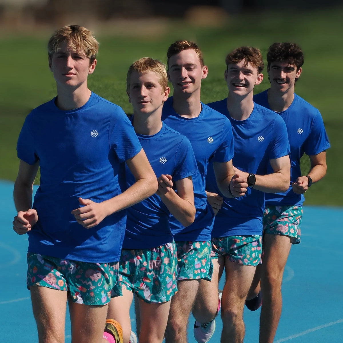 IMPI Boys Splittie Running Short - Xmas Fun