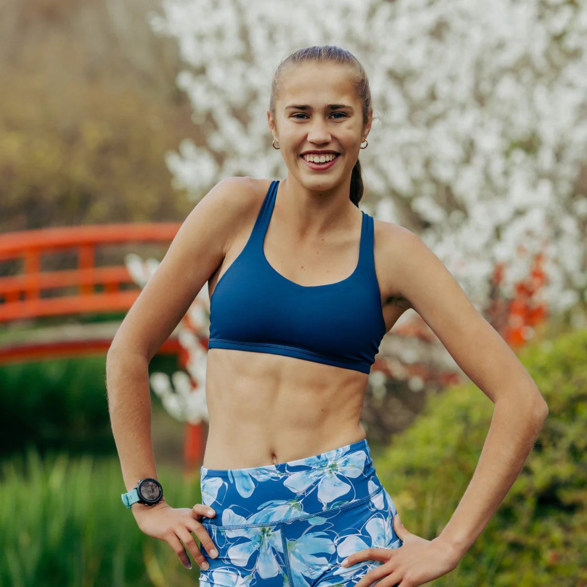 girls bike shorts blue