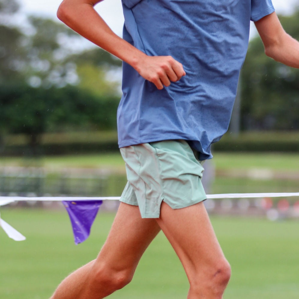 IMPI Boys Running Tee - Diesel Blue