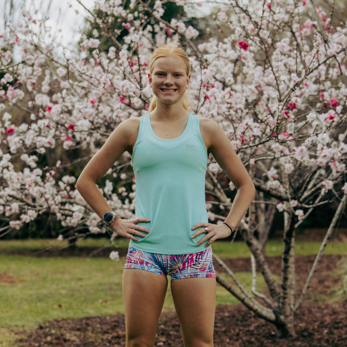 IMPI Fitted Running Singlet - Mint