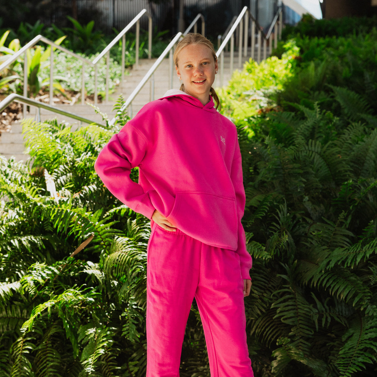 barbie pink tracksuit pants