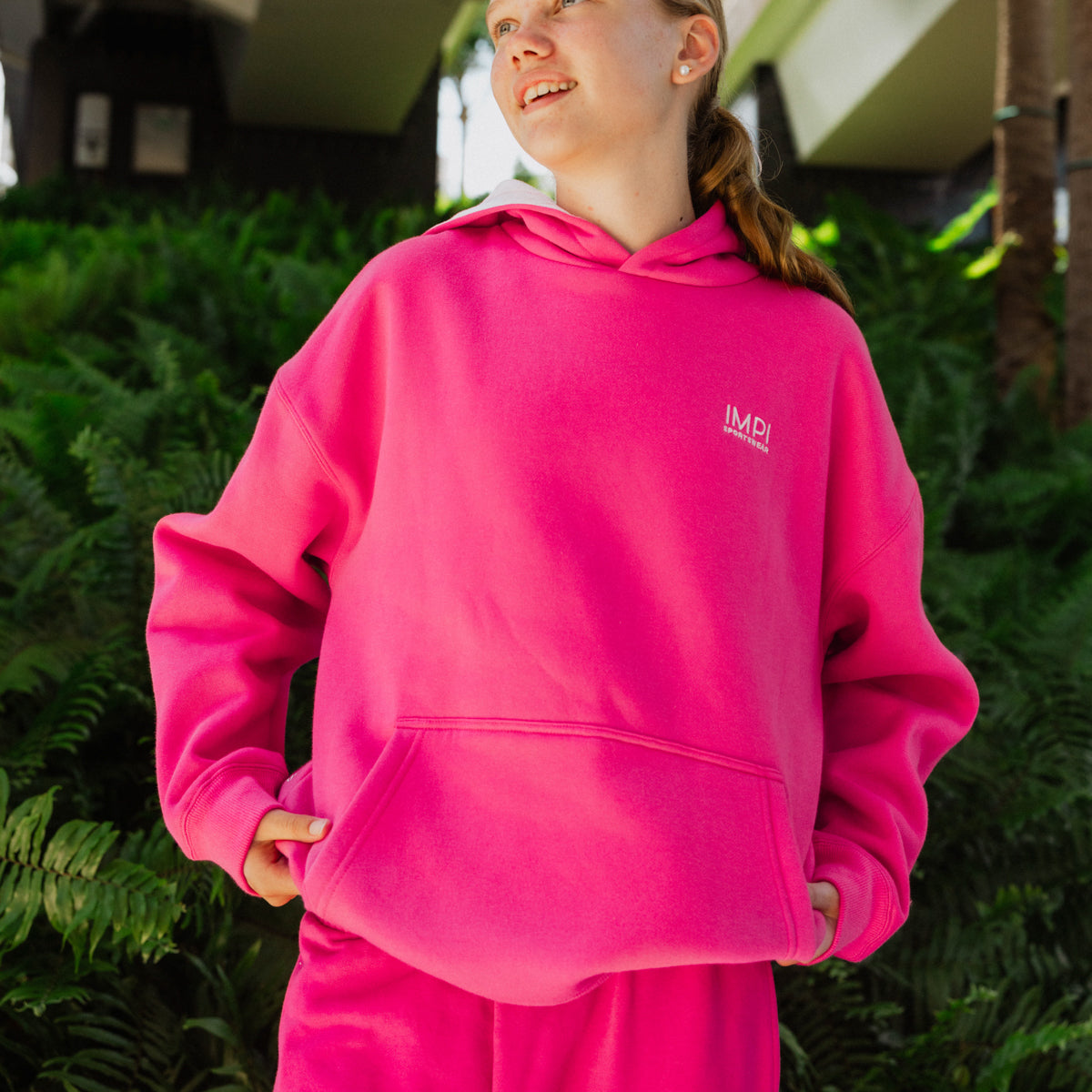 barbie pink tracksuit top