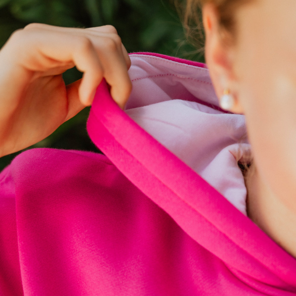 barbie pink tracksuit top