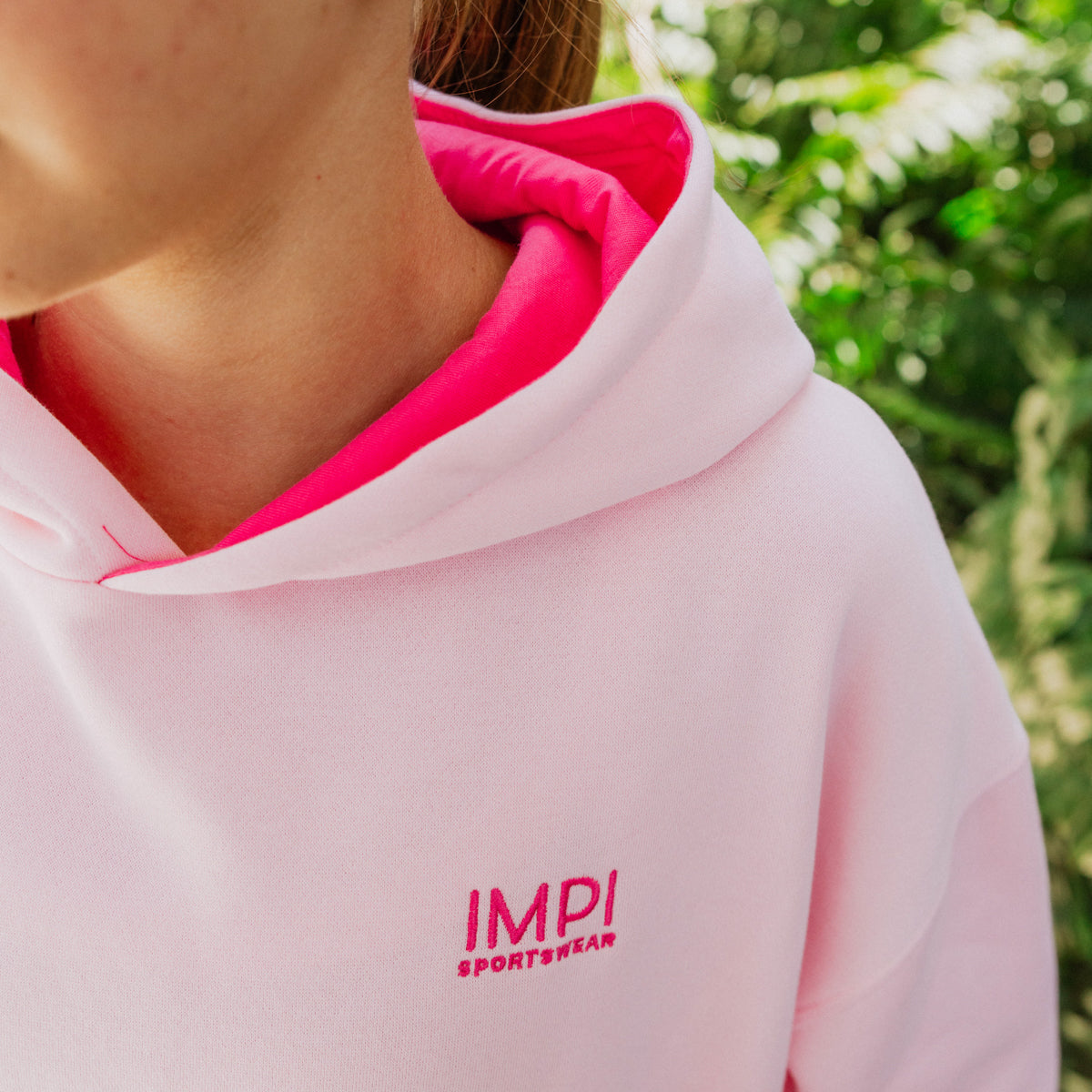 girls pink tracksuit top