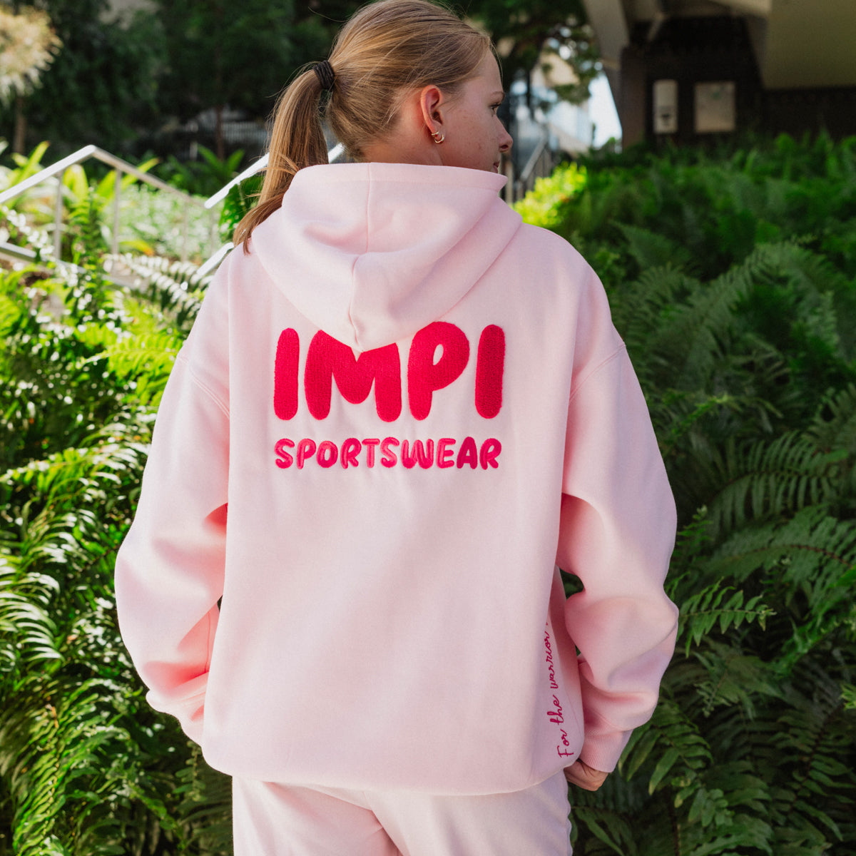 girls pink tracksuit top