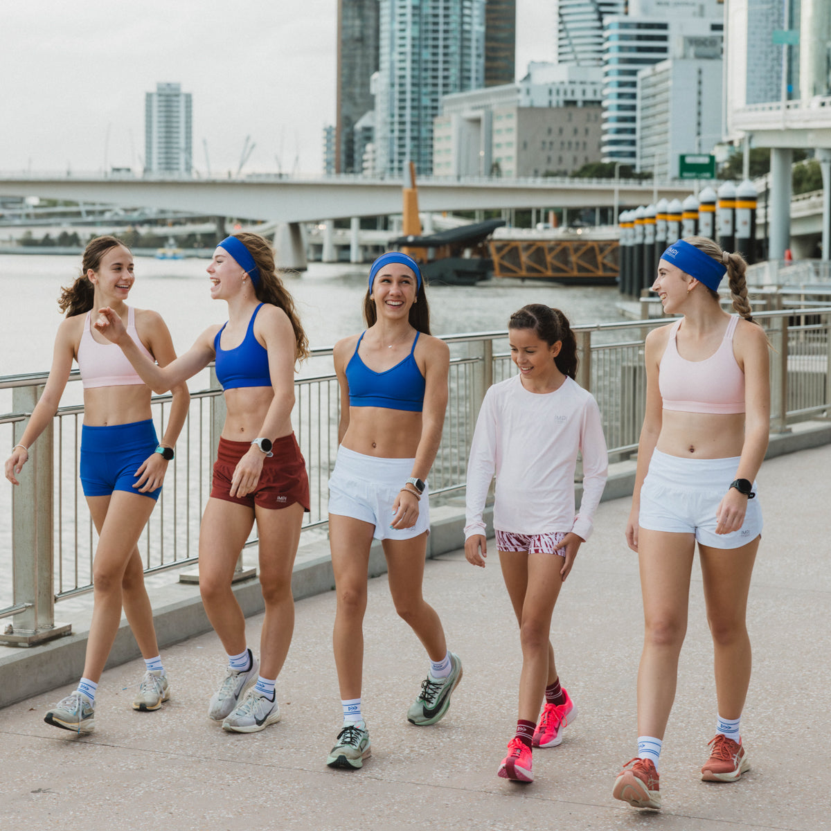 IMPI Shorter Crew Socks - Dallas Blue Star