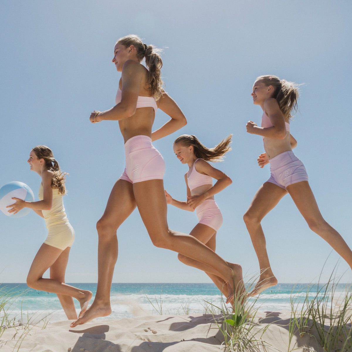 IMPI High Waist Bike Shorts - Pink Sorbet