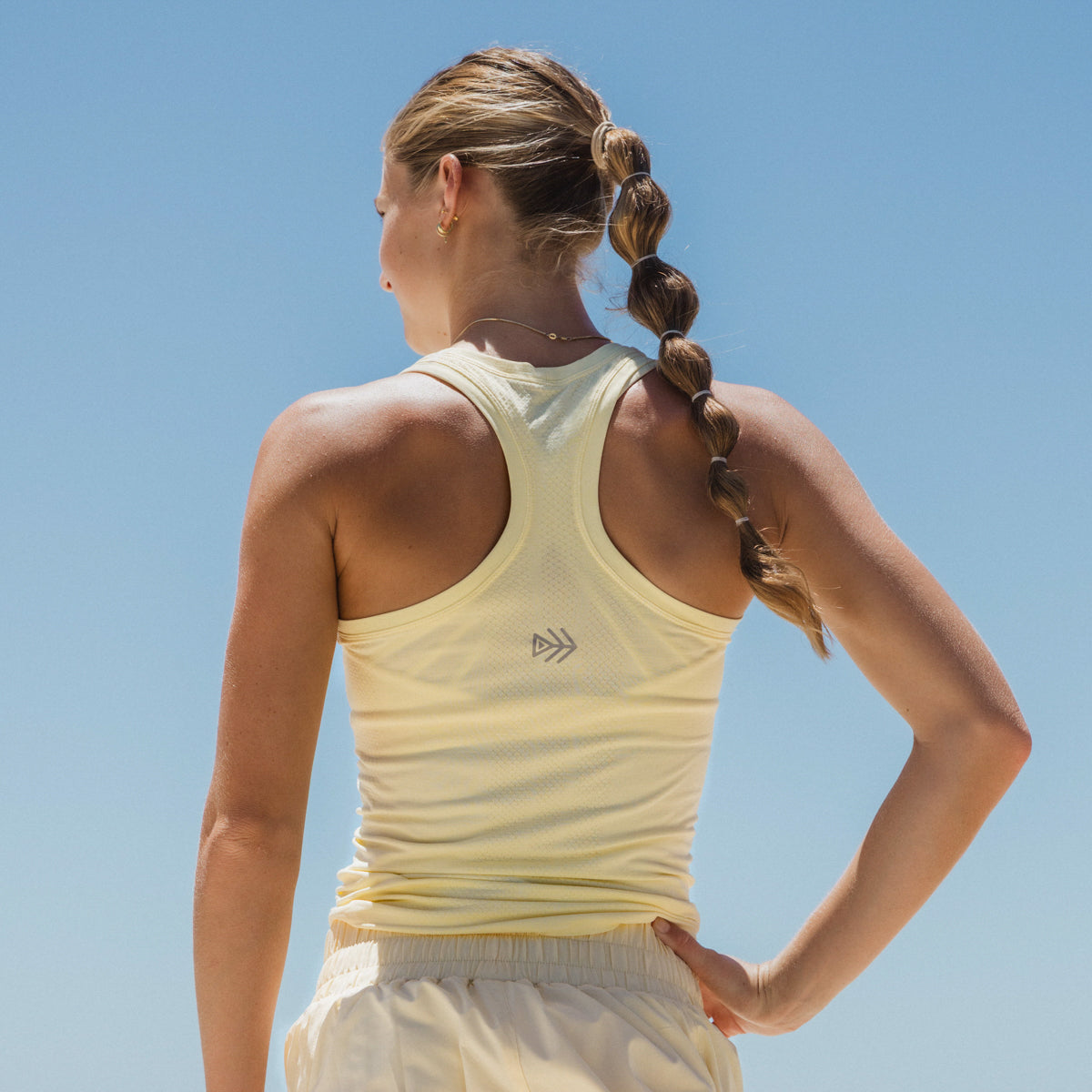 IMPI Seamless Running Singlet - Yellow Sorbet