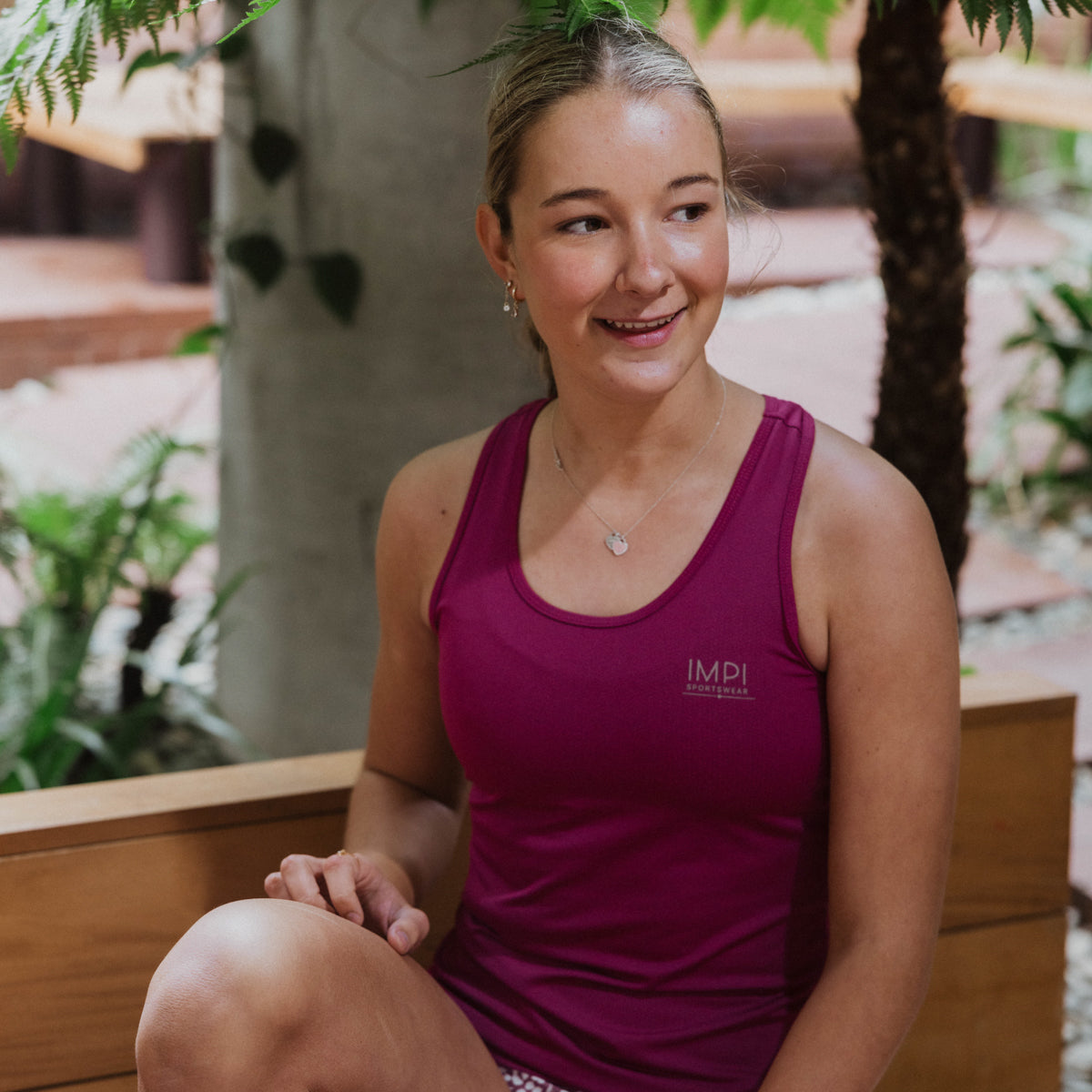 IMPI Fitted Running Singlet - Berry