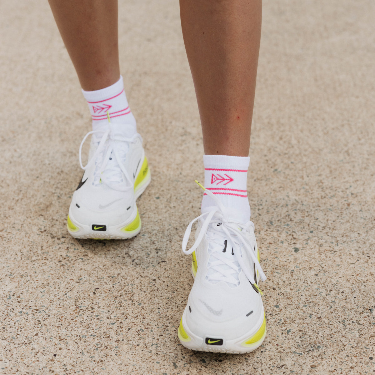 white crew socks