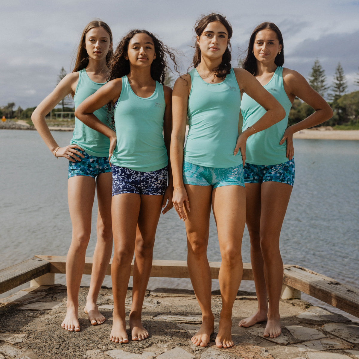 IMPI Fitted Singlet - Mint