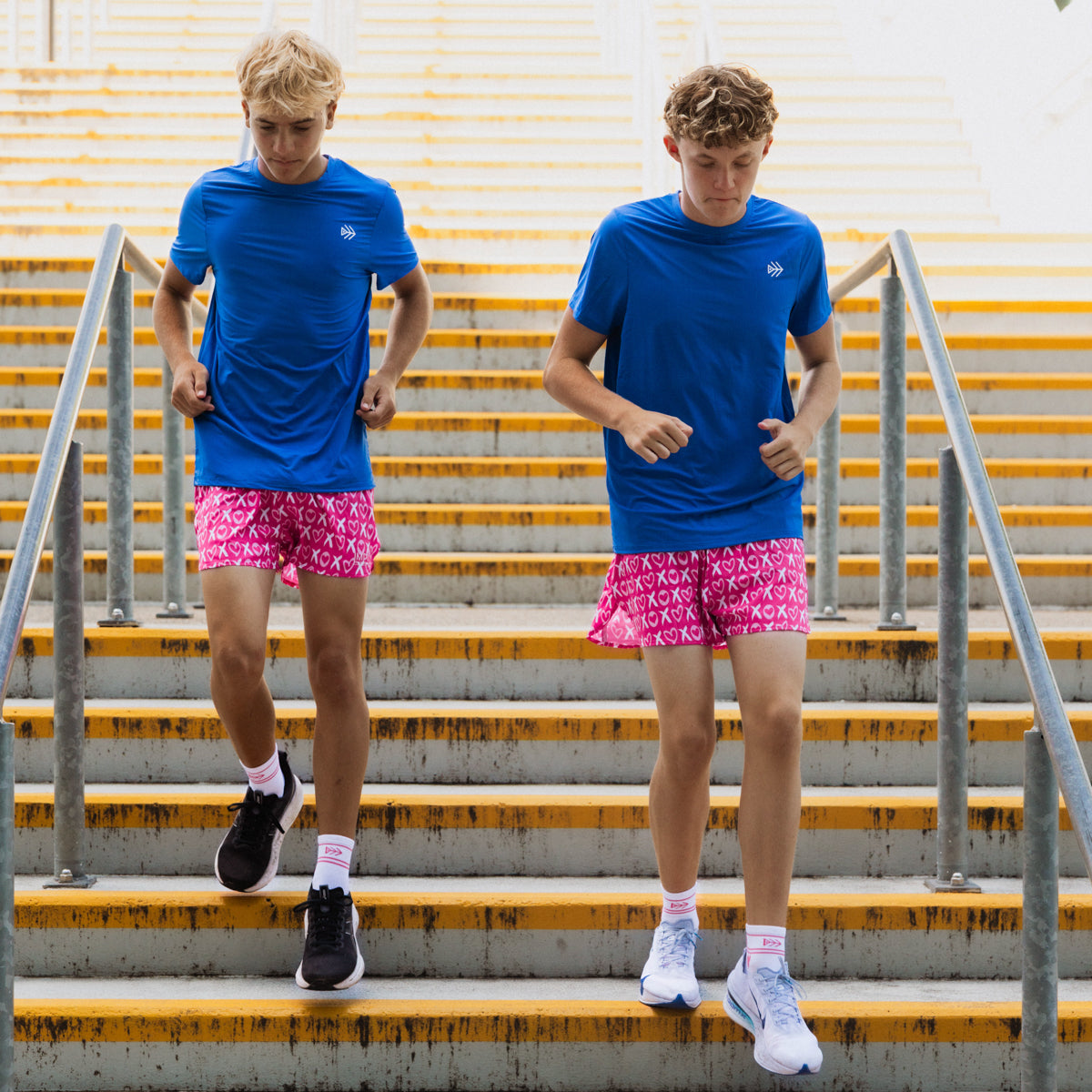 IMPI Boys Split Leg Running Short - X & O's