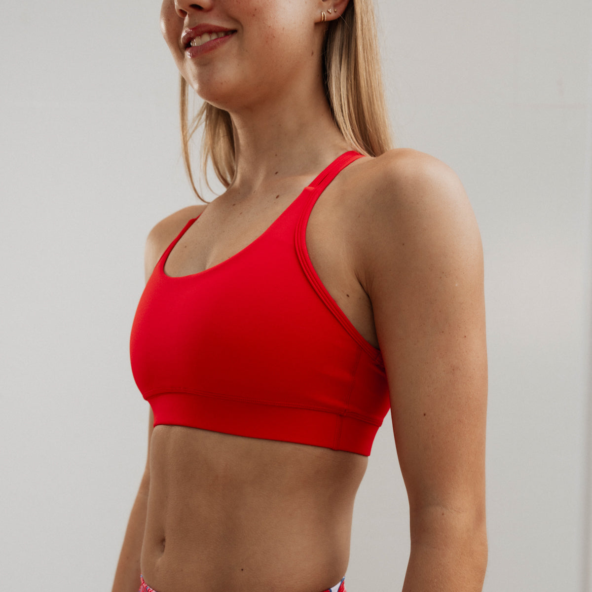 IMPI Running Loop Bra Top - Red