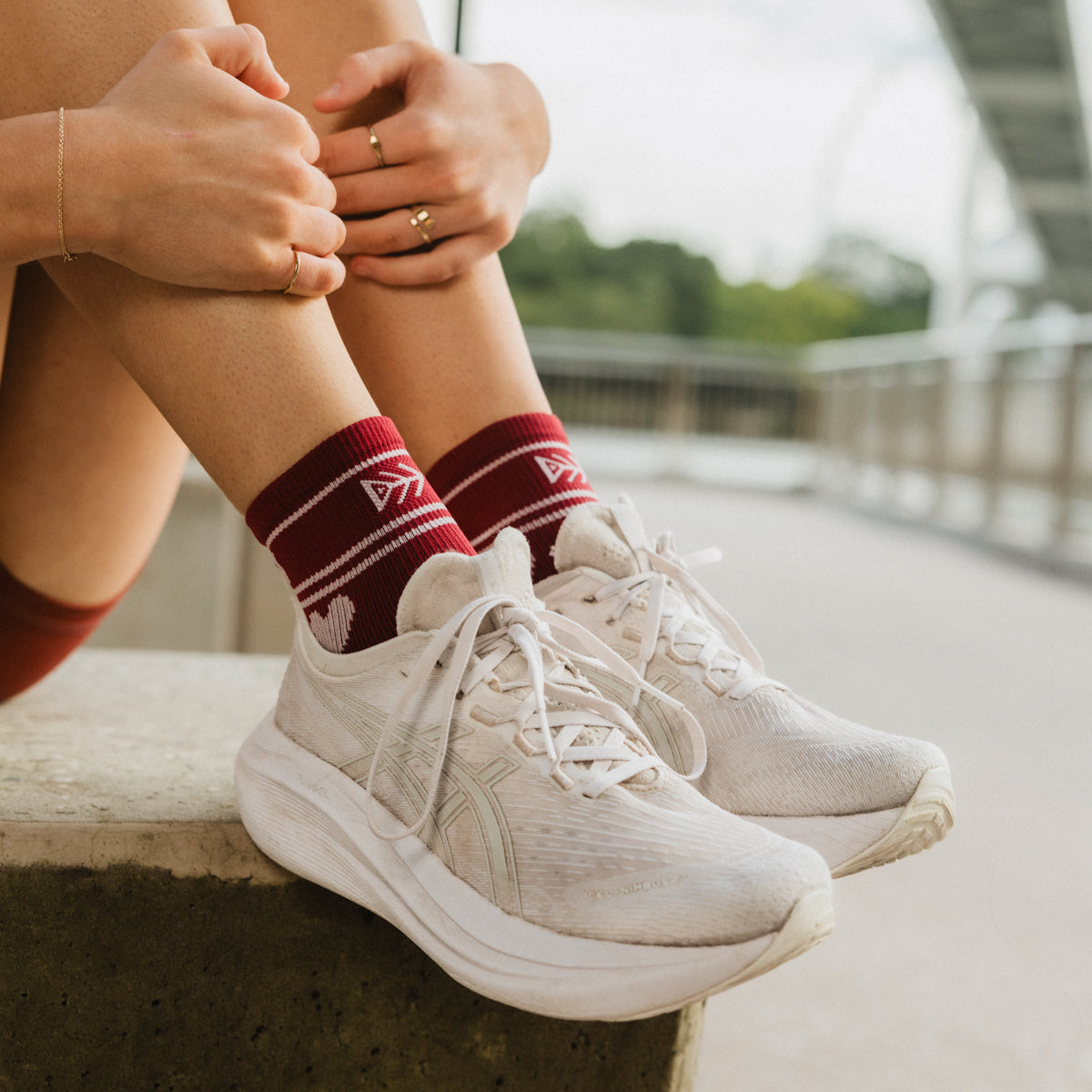 berry running socks