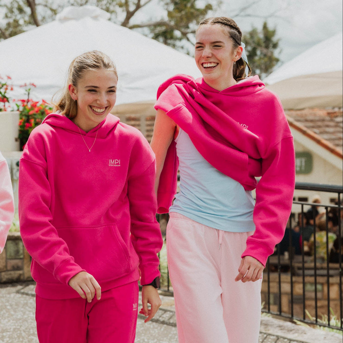 pink tracksuit pants