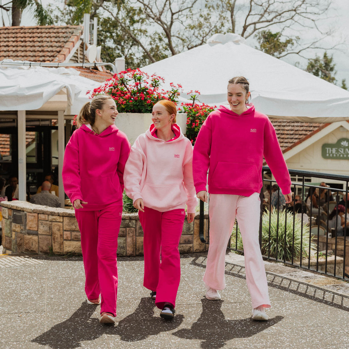 pink tracksuit pants