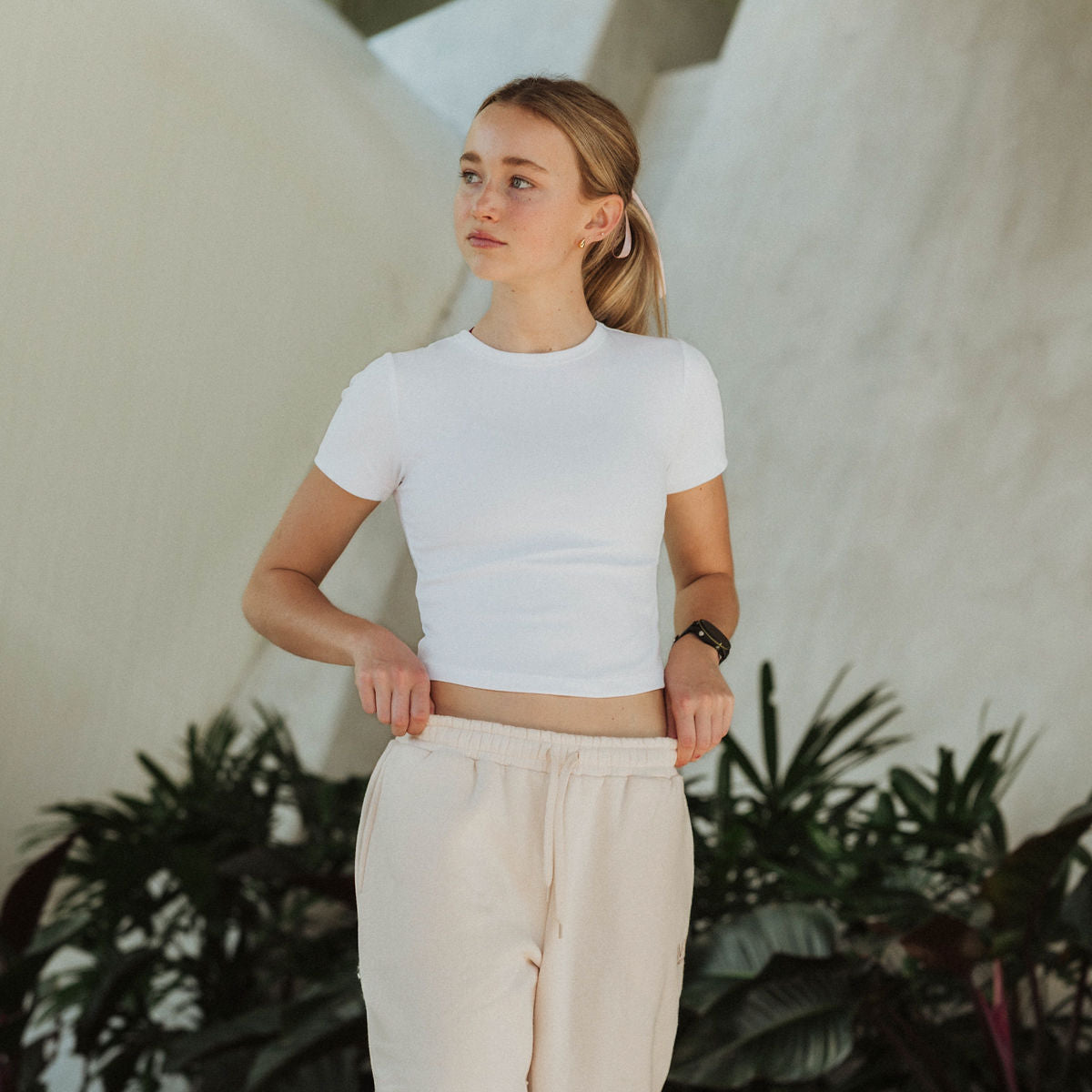 IMPI Sweatpants  - Ivory