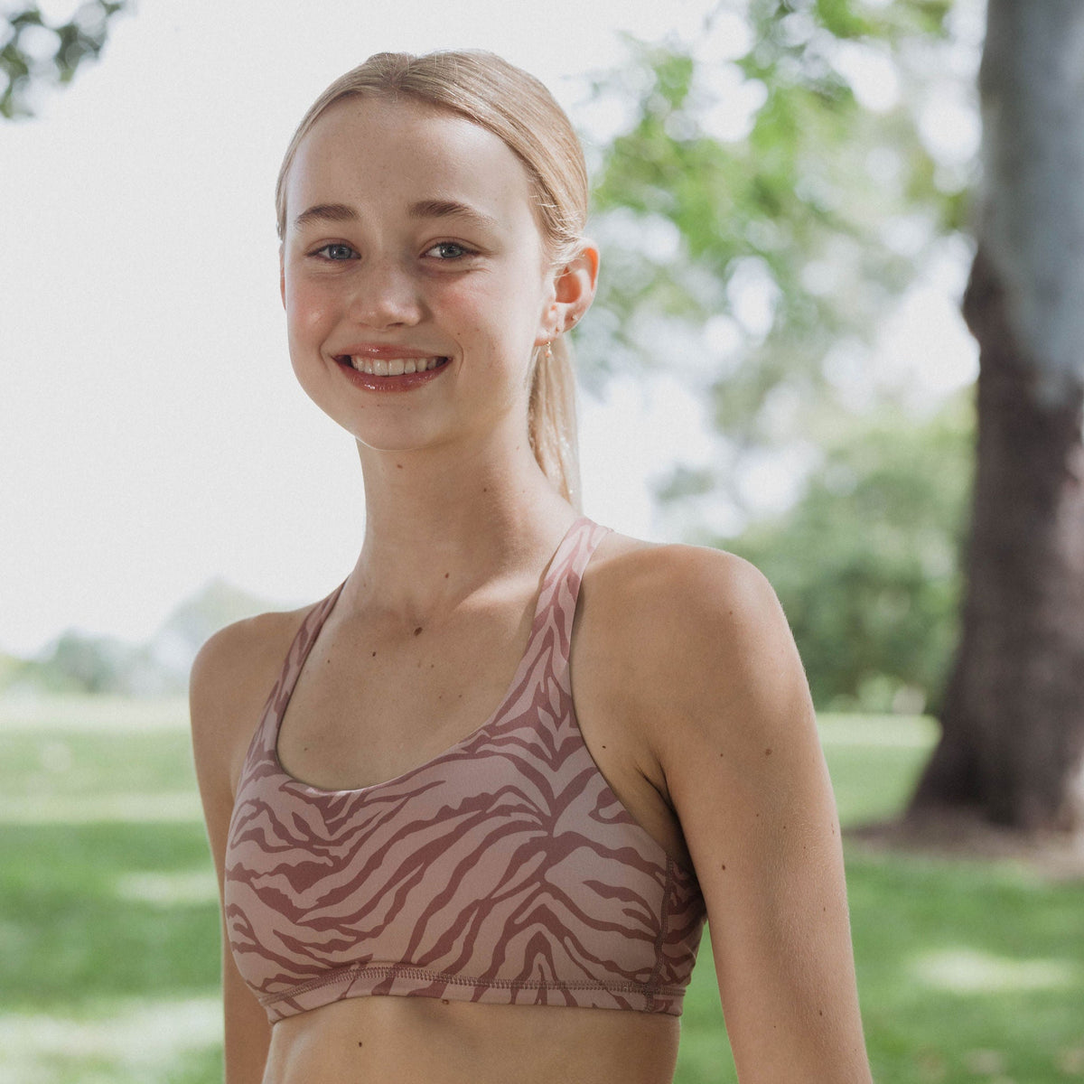 teen sports bra